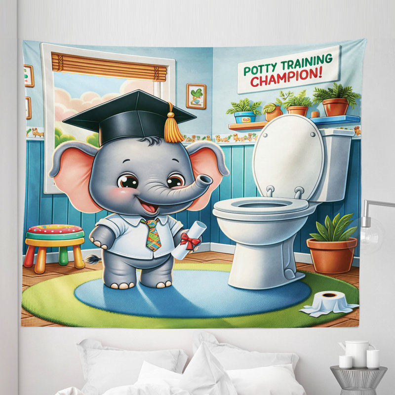 Tapisserie en microfibre, H 104 po x l 88 po