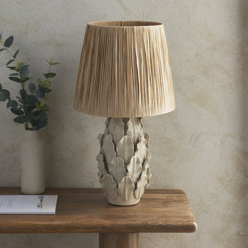 Layered Leaf Table Lamp