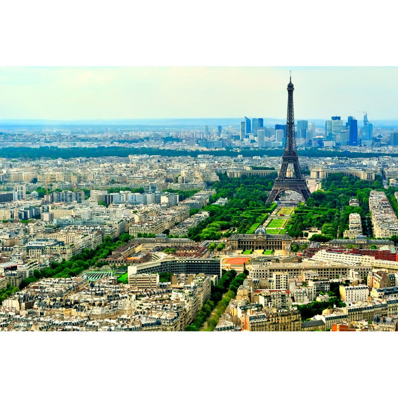 «Mura Champ De Mars» par Jasonm7 - Photographie sur toile tendue, H 8 po x l 12 po