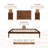 Marialana 4 Piece Bedroom Set-97780621-97780620