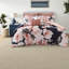 Ensemble de literie pour grand lit en coton de qualité supérieure, Cozy Blush Multi Comfort, toute l'année pour la maison