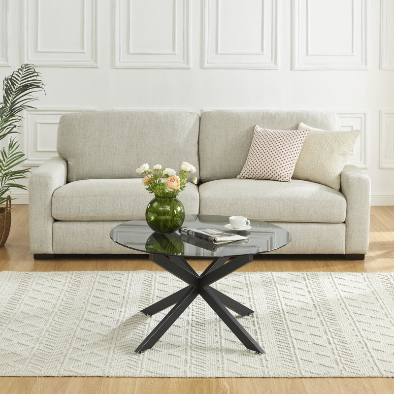 Jaquane Coffee Table, Black