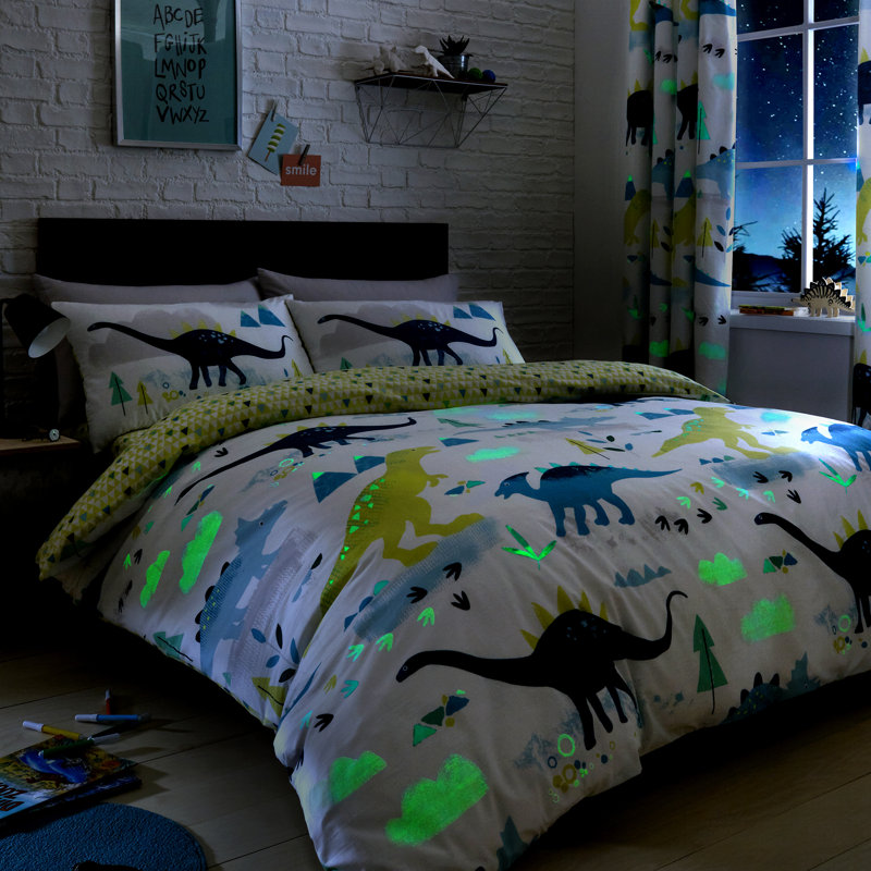 Dino Pencil Pleat Curtain
