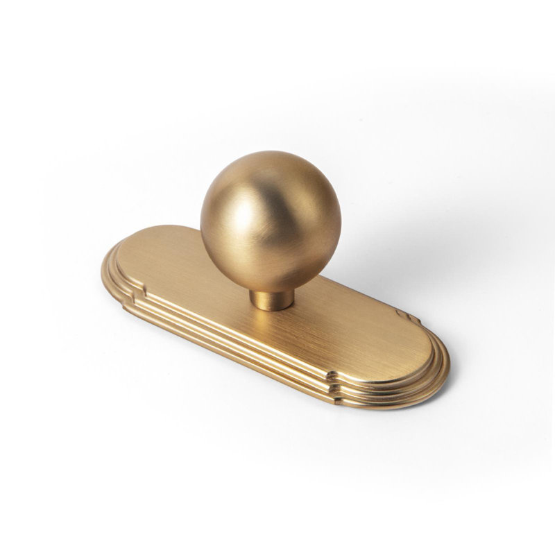 1 " Elegant Oval Based Cabinet Knob