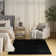 Maselli 5' x 7' Black Contemporary Indoor Rug