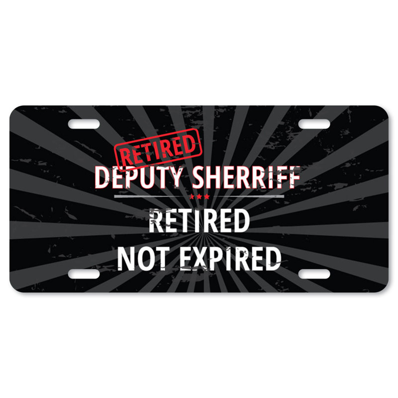 Cadre en aluminium à la retraite Sherriff