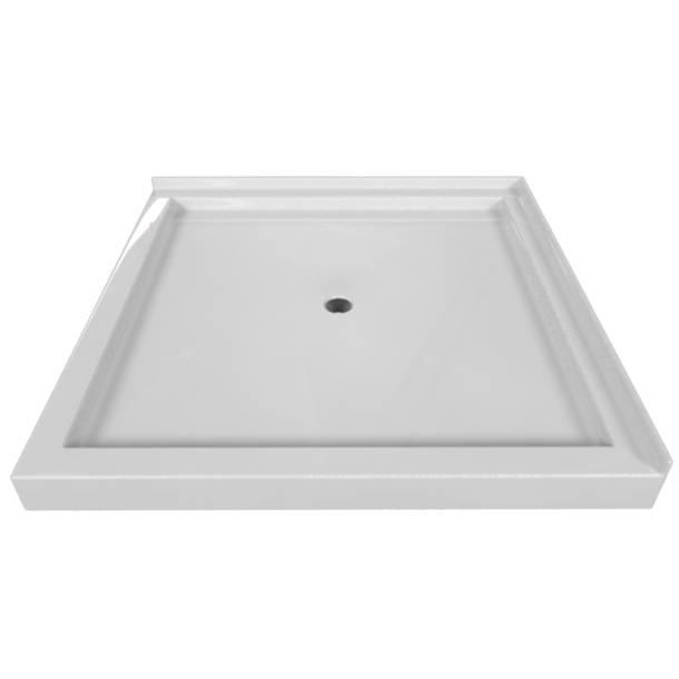 Valley Acrylic Ltd. Signature 48'' W 48'' D Neo-Angle Shower Base | Wayfair