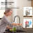  Dual Function Pull-Down Kitchen Faucet , Single Handle Sink Faucet-118158811