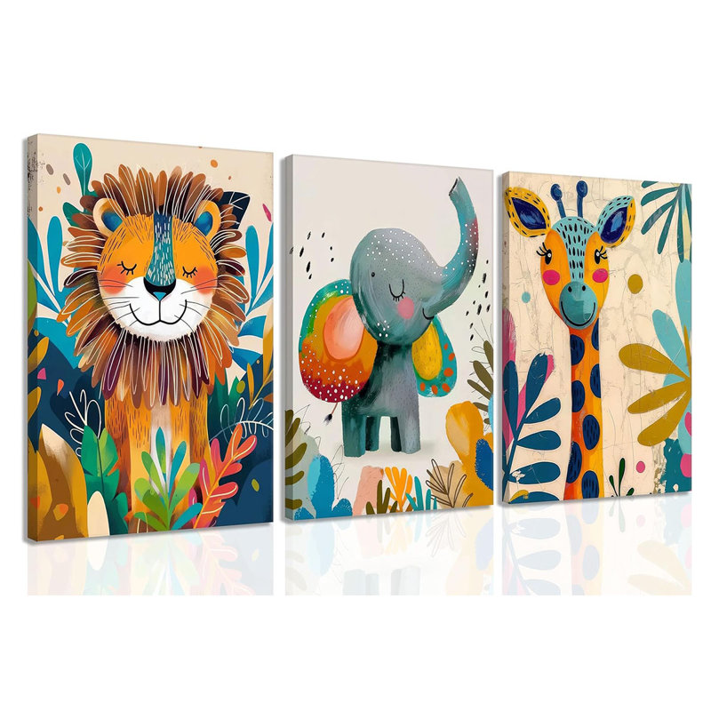 3 Piece Wrapped Canvas Print