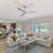 Nicola 52" 3-Blade Standard Ceiling Fan-50047339