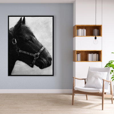 Gallopin The Horse Print On Canvas