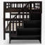 Lit superposé en bois avec escalier de rangement-671270621-671270627