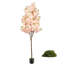 Cerisier artificiel en fleurs de 1,80 m, faux cerisier réaliste avec fleurs roses (Cerisier en fleurs de 1,80 m)