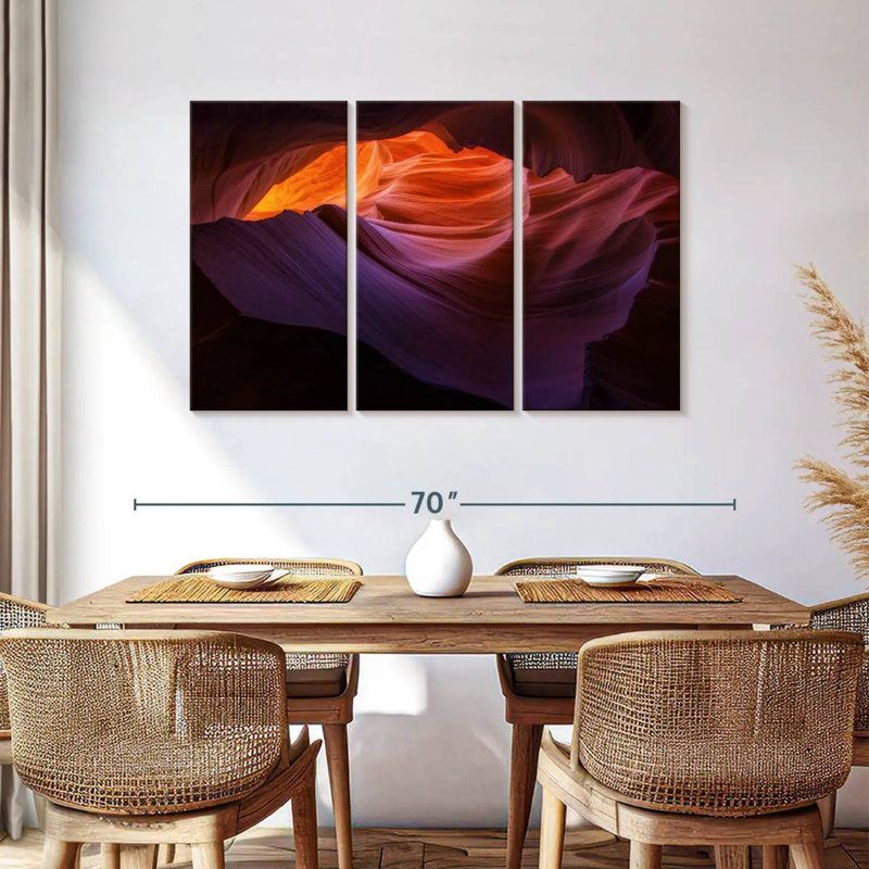 Alvord Antelope Canyon, Arizona, H 36 po x l 57 po