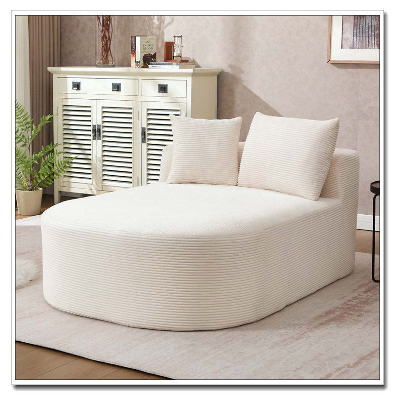 Canapé-lit 67,5 po, Beige