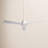 52" 3 Blade Smart Ceiling Fan with Remote Control Included-48461464-83545792