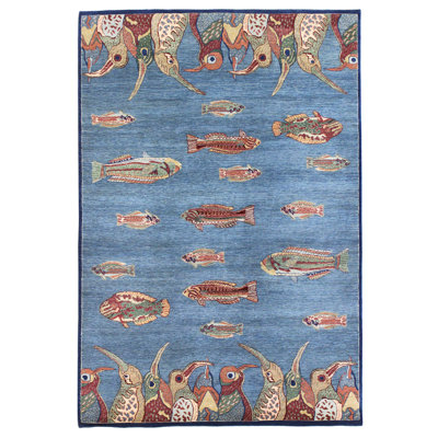 Birds One-of-a-Kind 6' X 9'1" Area Rug