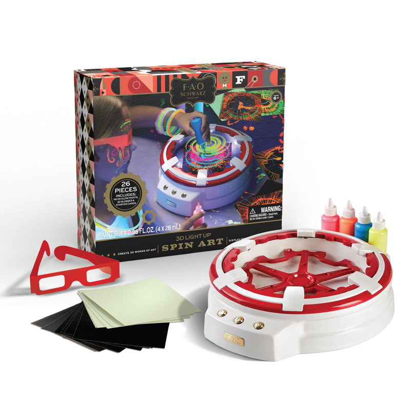 Spin Art 3D avec DEL