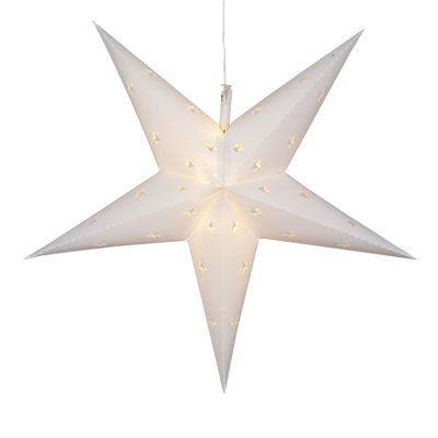 LED Fold-Flat 5-Point Star Light Lanterns