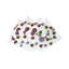 Succulents Floating Cotton Sateen Cocktail Napkins-2102906235
