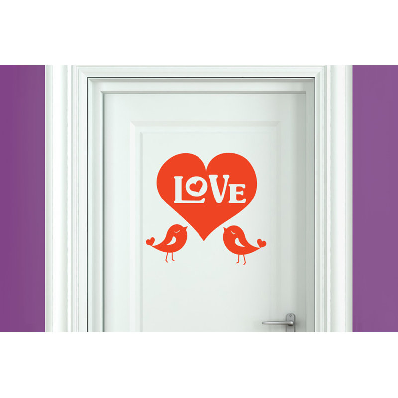 Wall Decal, Orange