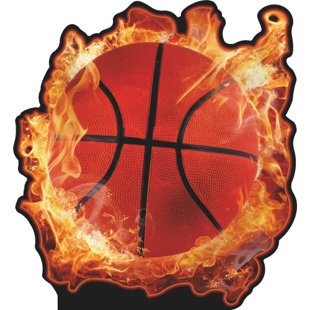 SP13415 Basketball Jam On Fire