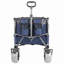 Chariot utilitaire pliable robuste de 52 pouces, 560Lbs, cadre ultra-stable breveté, pliable 1: 6, peu encombrant, portable et pliable pour la plage, le sport et le jardin