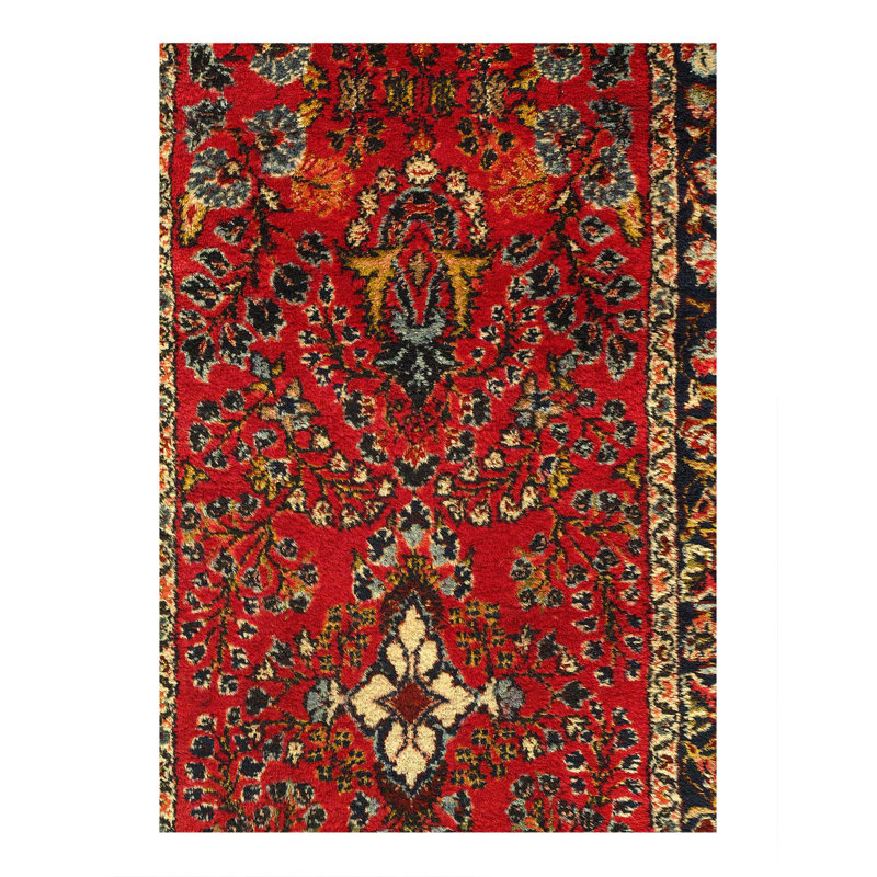 Fine Hand knotted Persian Lilian Runner 2'9"X 14'1"