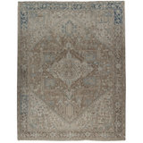 One-of-a-Kind Rectangle 9'10" x 12'6" Hand Knotted Area Rug