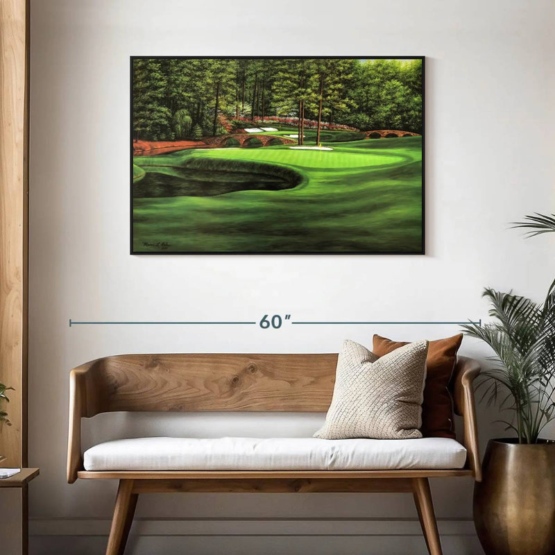 Sirci Augusta National 11th Hole I, H 29 po x l 43 po