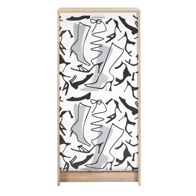 21 Pair Shoe Storage Cabinet