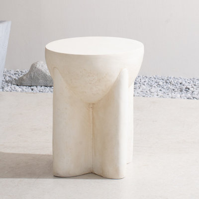 Belvoiry Round Mgo Outdoor Side Table