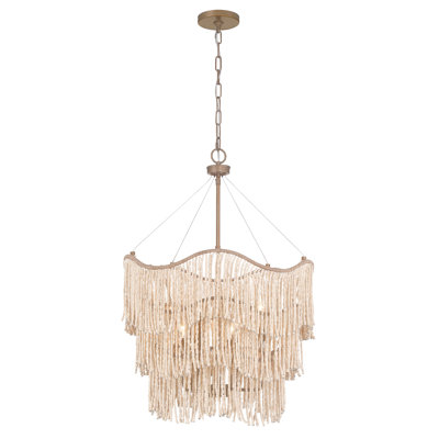 Luminaire suspendu 6 lumières Melia par Breegan Jane