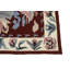 Tapis chinois rouge Dhurrie 8X10
