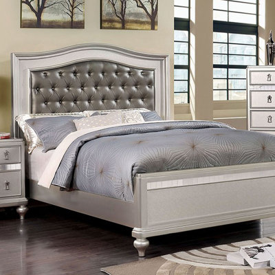 Massengill Vegan Leather Bed