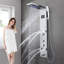 Panneau de douche 43,7 po avec tête fixe-88969191