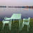 Diftir Premium All-Weather Wicker Outdoor Stacking Dining Side Chair