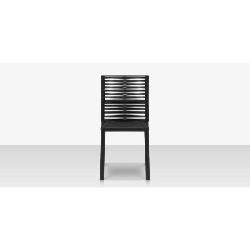 Chaise d'appoint de salle à manger Avalon, Noir