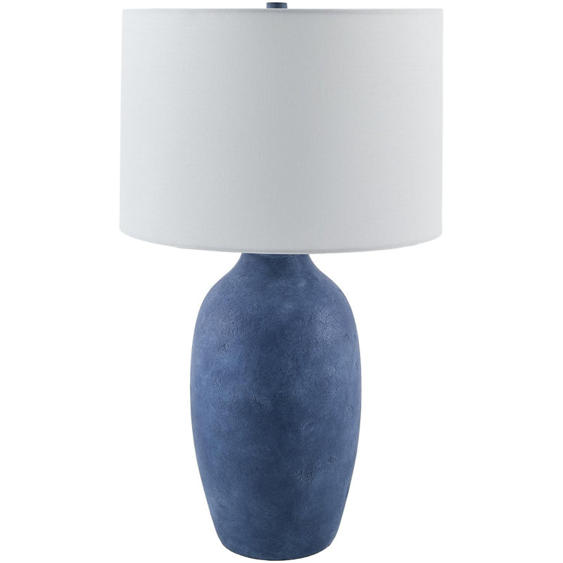 Lampe de table Ritvik, Bleu très foncé