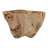 Rustic Teak Wood Hand-Carved Decorative Bowl -  Modern Freeform Accent Bowl for Home Decor or Shelf Styling - 13", Brown