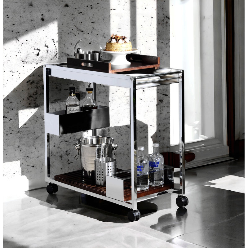 Metal Bar Cart