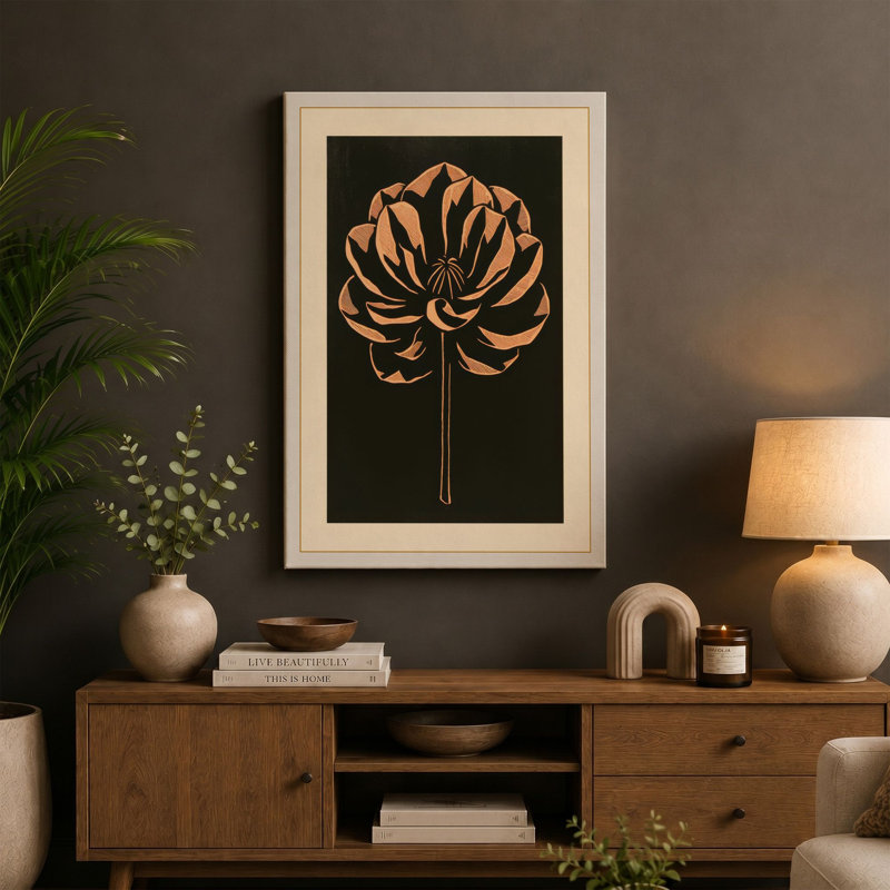 Print, 30x20 - 76.2 x 50.8 cm, Taupe Border