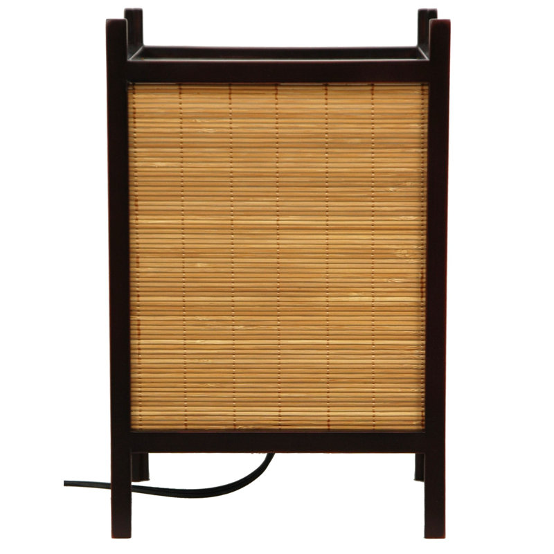 North Reading Solid Wood Table Lamp