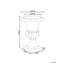 Plant Pot KAIR Ceramic 42 cm Graphite