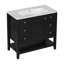 Meuble-lavabo simple 36 po avec plateau Rhoanne-1441749483