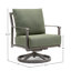 Chaise de patio pivotante avec coussins Aspen-78888637-78888638