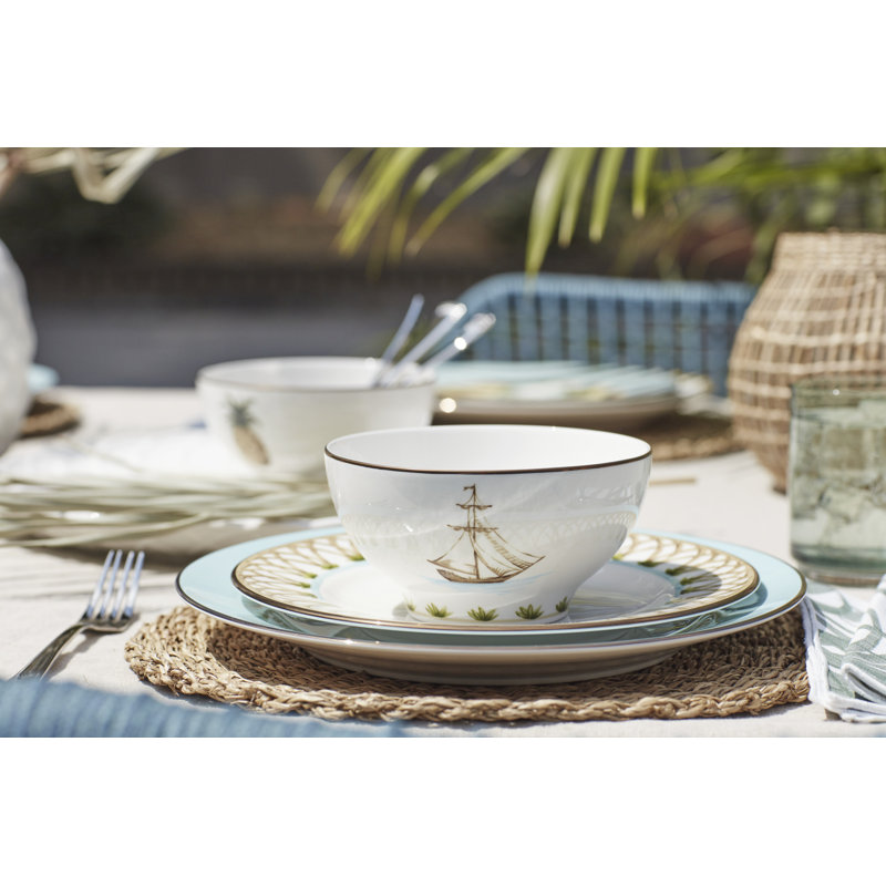 Lenox British Colonial Tradewind Rice Bowls, Set of 4