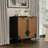 Modern Storage Cabinet With Geometric Pattern