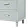 Ariel Monrow 67 Inch Double Oval Sink Bathroom Vanity With Pure White Quartz Countertop