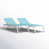 White/Turquoise